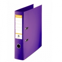 MAPE-REĢISTRS ESSELTE No1 POWER PP A4 75mm VIOLETA (ES811530)